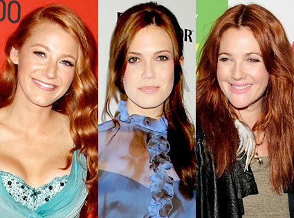 Blake Lively Mandy Moore Or Drew Barrymore Who S The Best Redhead E Online Uk